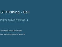 Bali photo album preview - test sample