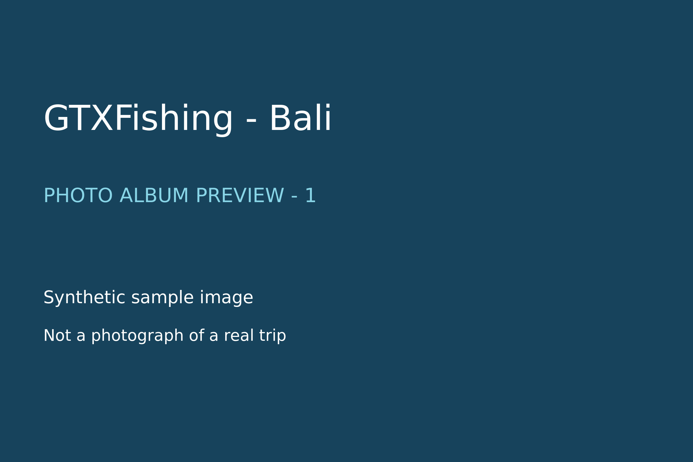 Bali photo album preview - test sample