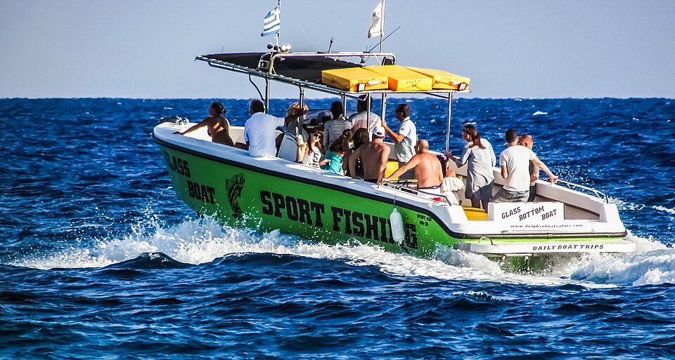 Illustrative a fishing boat photograph